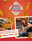 Dot Pretzels Original Seasoned  Pack of 1015 oz Bags  Perfect for Lunches and Stocking the Pantry or Office  Smiling Sweets  Classic Original Seasoning Everyone Loves