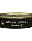 Brisling Sardines in Olive Oil 56Ounce Cans Pack of 10