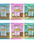 Tinkyada Organic Gluten-Free Brown Rice Pasta 3 Shape Variety Bundle: (2) Elbow Pasta, (2) Spirals Pasta, and (2) Penne Pasta, 12 Ounce Ea.