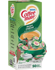 Coffeemate Liquid Creamer Singles  Irish Creme  50 ct