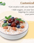 Organic Zing Wholesome and Quick Instant Wheat Porridge  Made with Wheat  200g