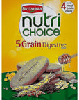 Britannia NutriChoice 5 Grain Digestive Biscuits 200g