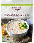 Tastefully Simple Perfectly Potato Cheddar Soup 71 Ounce Pack of 2