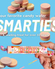 Smarties Squashies Foam Gummy Pack of 3  Marshmallows Gummies Candy  Gluten Free Candy Bulk Peanut Free  Dairy Free  Perfect for Birthday Party Favors  Raspberries  Cream Flavored 5 oz Candy Bags