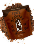 True Scoops 6Pack Hot Fudge Sauce Mix Add One Ingredient  Half  Half Makes 1 Cup of Sauce Made With Real Cocoa Powder GlutenFree PeanutFree and Kosher 124g ea