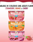 Dole Wiggles No Sugar Added Orange Fruit Juice Gels Snacks 43oz 16 Total Cups Gluten  Dairy Free Bulk Lunch Snacks for Kids  Adults