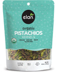 Elan Organic Raw Pistachios 48 oz Unsalted Kernels No ShellPistachio Nuts NonGMO Vegan GlutenFree Kosher Healthy Snacks