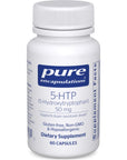 Pure Encapsulations 5-HTP 50 mg | 5-Hydroxytryptophan Supplement for Brain, Sleep, Eating Behavior, and Serotonin Support* | 60 Capsules