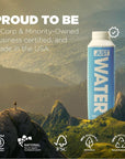 JUST Water Premium Pure Still Spring Water in an EcoFriendly BPA Free PlantBased Bottle  Naturally Alkaline High 80 pH  Fully Recyclable Boxed Carton 169 Fl Oz Pack of 12