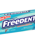 Wrigleys Freedent Gum Plen T Packs Spearmint 15 ct Pack of 8F