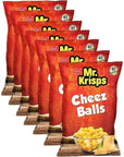 Mr.Krisps Cheez Balls Pack Of 21 - Cheese Flavor 21 X 15 Gm