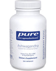 Pure Encapsulations Ashwagandha - Adaptogen Supplement for Thyroid Support, Joints, Stress, Focus, and Memory* - with Ashwagandha Extract - 120 Capsules