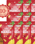 ONETANG FreezeDried Fruit Mango Chips 10 Pack SingleServe Pack Non GMO Kosher No Add Sugar Gluten free Vegan Holiday Gifts Healthy Snack 035 Ounce