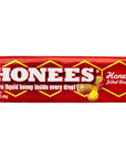 Honees Honey Filled Cough Drops  16oz Bar Pack of 24 MentholFree Lozenges  Temporary Relief from Cough  Soothes Sore Throat  All Natural