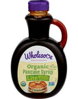 WHOLESOME SYRUP PANCAKE LITE ORG 20 OZ