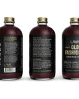 LAVA Premium Aromatic Old Fashioned Cocktail Syrup 16oz Makes 32 Cocktails Made with Aromatic Bitters Demerara Marasca Cherry Orange Zest Hazelnut and Cinnamon Ready to Use Just Add Whiskey