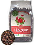 EAT WELL PREMIUM FOODS Hibiscus Flowers Tea  16 oz  453 g Bulk  100 Natural Dried Hibiscus Flowers  Extra Grade Herbal Tea  Loose Leaf