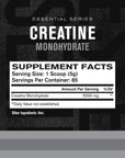 Jacked Factory Creatine Monohydrate Powder 425g - Creatine Supplement for Muscle Growth, Increased Strength, Enhanced Energy Output and Improved Athletic Performance 85 Servings, Unflavored