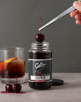 Collins Bourbon Cocktail Cherries  Drinks Garnish for Manhattan or Old Fashioned Cocktails and Desserts Made with Award Winning Whiskey 11 Ounce Glass Jar