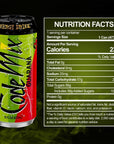 CODE MIX Energy Drink - Guarana Infusion - 12-Pack of 16-Ounce Cans