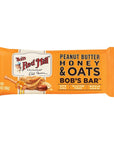 Bob's Red Mill Peanut Butter Honey & Oat Bob's Bars, 1.76 Ounce (Pack of 12)