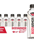 BODYARMOR SportWater Alkaline Water Superior Hydration High Alkaline Water pH 9 Electrolytes Perfect for your Active Lifestyle 700mL Pack of 24