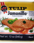 Tulip Jamonilla Classic Precooked Ham  8 Pack 12 oz  Ready to Eat Ideal for Personal  Business Use  High Protein Luncheon Meat