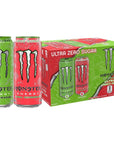 Monster Energy Drink Ultra Paradise and Ultra Watermelon - 12 Pack - 12 pack, 16 fl oz cans