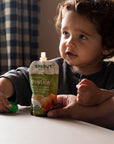 Sprout Organic Baby Food, Stage 3 Pouches, Butternut Chickpea, Pumpkin Red Lentil and Sweet Pea White Bean Variety Pack, 4 Oz Purees (Pack of 18)