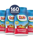 Juicy Mixes Dole Strawberry Pineapple Liquid Water Enhancer  Sugar Free  Delicious Makes 40 Flavored Water Beverages 4 pack