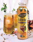 Heaven  Earth Half  Half Organic Black Tea and Lemonade 112oz 6 Pack  Made with Real Lemons and Real Black Tea Pure Fruit Juice No added Sugar Flavor or Color