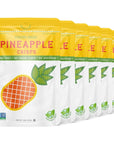 Nature’s Turn Freeze-Dried Fruit Snacks, Pineapple Crisps, Pack of 6 (1.2 oz Each)