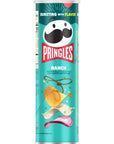 Pringles Potato Crisps Chips, Lunch Snacks, On-The-Go Snacks, Ranch, 5.5oz Can (1 Can)