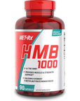 MET-Rx HMB 1000 Diet Supplement Capsules, 90 Count