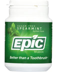 Epic Dental Gum Xylitol Spearmint 50 Count