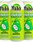 NILO Soursop Juice  100 Real Guanabana Soursop Graviola  NO Sugar added  NOT From Concentrate  108 oz Pack of 12