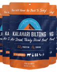 Original Kalahari Biltong AirDried Thinly Sliced Beef 2oz Pack of 5 Sugar Free Gluten Free Keto  Paleo High Protein Snack