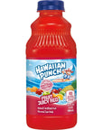 Hawaiian Punch Fruit Juicy Red Fruit Juice Drink 32 Fl Oz Bottle Pack Of 12 Caffeinefree Carbonationfree Glutenfree Excellent Source Of Vitamin C Less Than 100 Calories