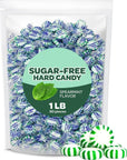 SugarFree Starlight Mints  Spearmint Hard Candy  1Pound Pack  Individually Wrapped