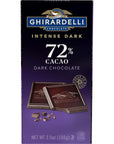 Ghirardelli Intense Dark 72% Cacao Twilight Delight Chocolate Bar, 3.5 Ounce (Pack of 12)