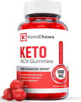 Keto Chews, Keto Chews for Weight Loss, Keto Chews ACV - 60 Gummies