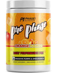 Pre Phase Daily Driver Orange Mango Pre Workout with 325mg - 14.92 Ounce