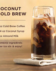 Don Franciscos Organic Cold Brew Coffee 8 Pitcher Packs makes 4 pitchers