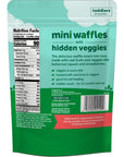 Beech-Nut Toddler Snacks, Mini Waffles with Hidden Veggies, Butternut Berry, Non-GMO, 3.2 oz Bag (7 Pack)