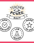 Teacher Power The Original in Strawberry Lemonade Sugar Free Energy Drink 70servings per Jar 100mg Caffeine with B Vitamins