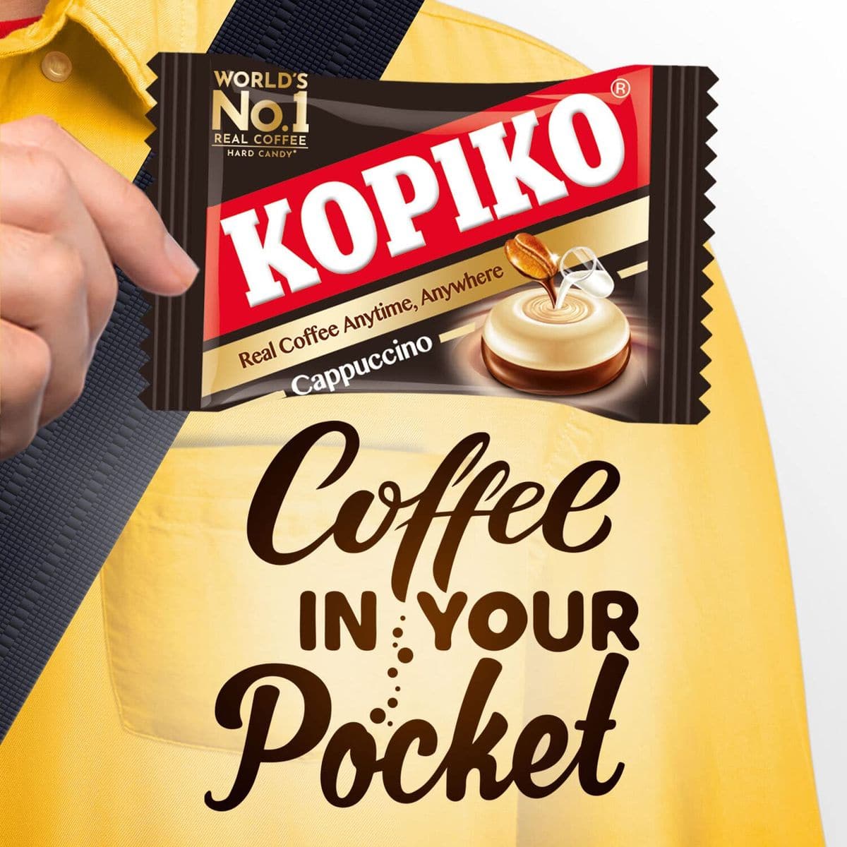 Kopiko Cappuccino Coffee Candy Pack