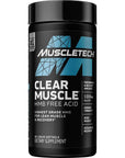 MuscleTech Clear Muscle Post Workout Recovery | Muscle Builder for Men & Women | HMB, Sports Nutrition & Muscle Building Supplements, 42 ct