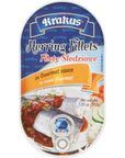 KRAKUS HERRING FILLETS in variety taste sauce tomato mustard gourmet pepper 705 oz 200g x 4 pack Variety taste PRODUCT OF POLAND