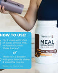 TransformHQ Meal Replacement Shake Powder 28 Servings Chocolate  Gluten Free NonGMO