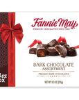 Fannie May, Dark Chocolate Candy, Dark Chocolate Assortment, 8.3 Oz Gift Box